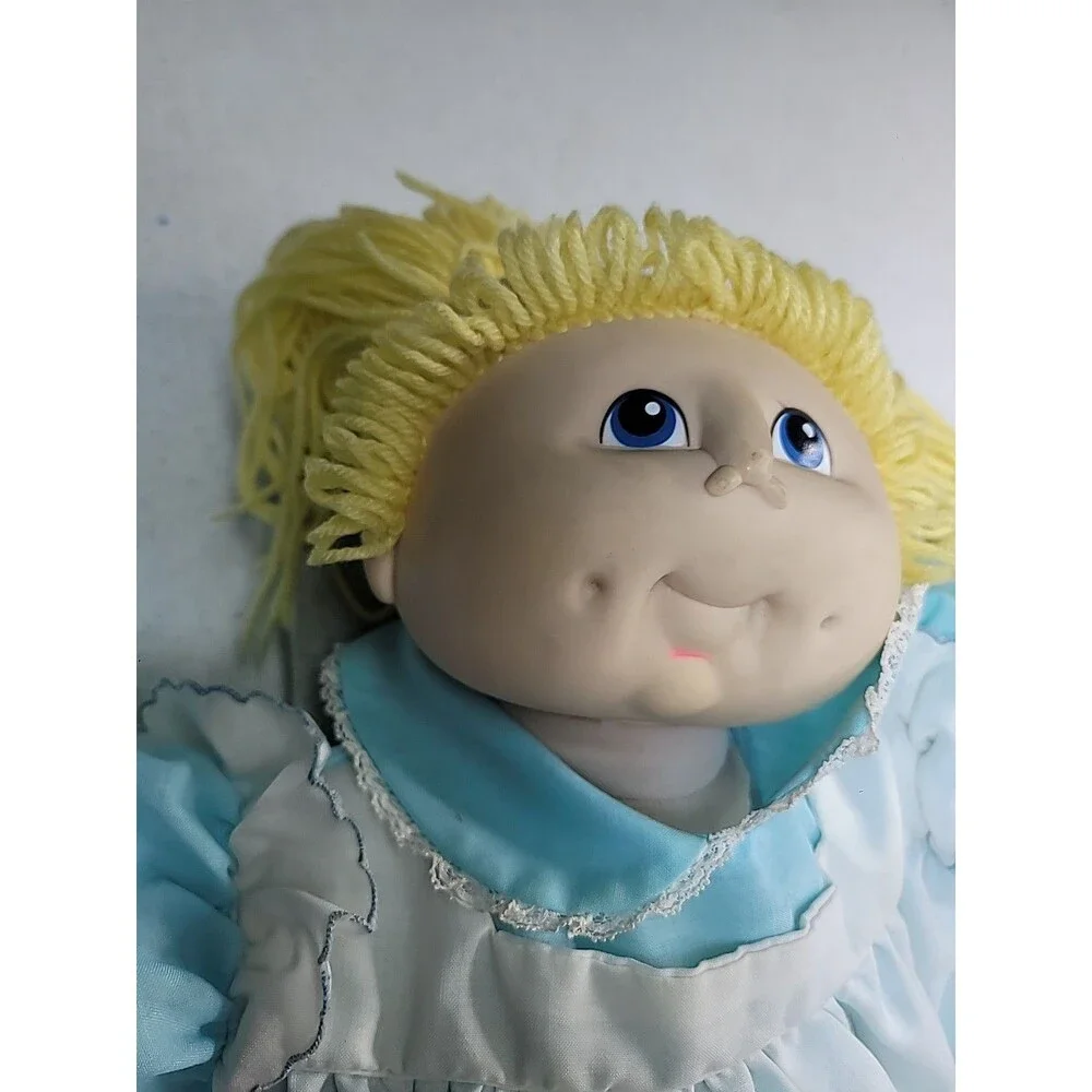 Vintage Nelson Doll Baby Toothie Doll  1984 In Vintage Dress 17
